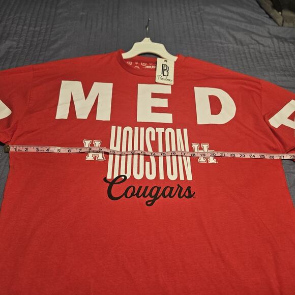 NWT Press Box Houston Cougars GAMEDAY Men's Long Sleeve Shirt Men's Your Size - Picture 7 of 11
